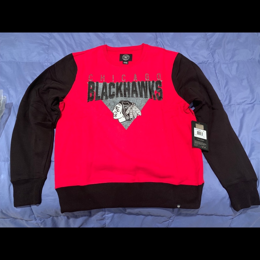 NHL Chicago Blackhawks Crew Sweatshirt